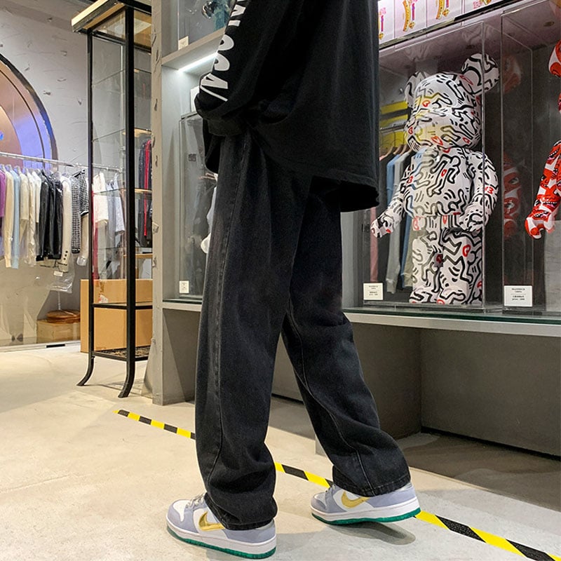 🔥LAST DAY 49% OFF🔥🔥Trendy Loose Straight Jeans