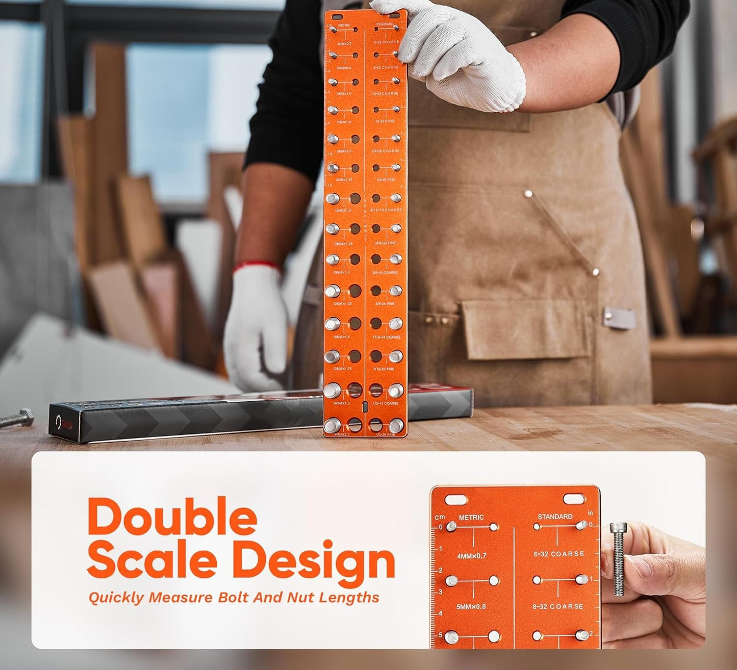 ð¥LAST DAY 49% OFFð¥Nut and Bolt Thread Checker