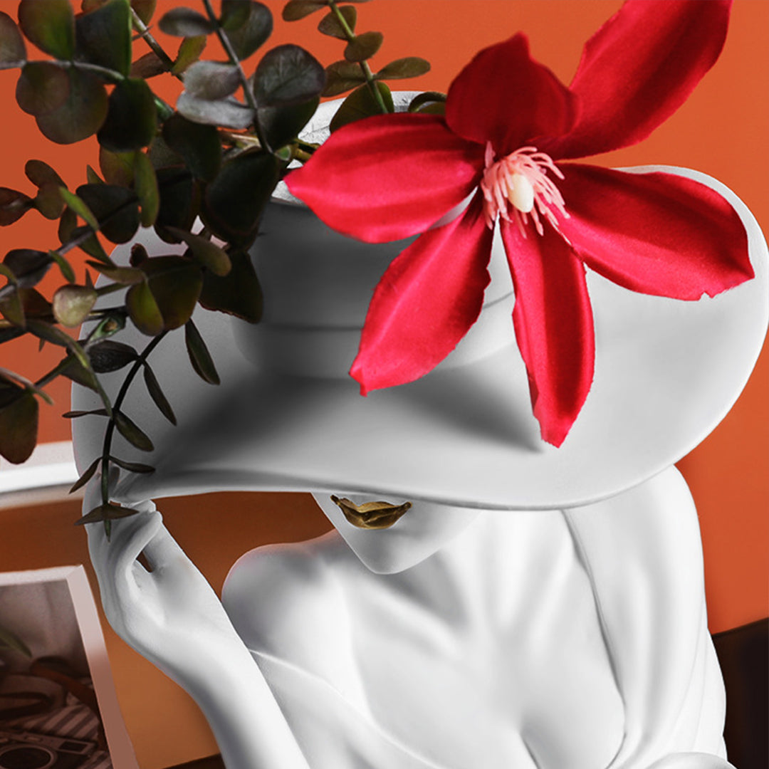 💥Special sale - Modern Girl Statue Flower Vase