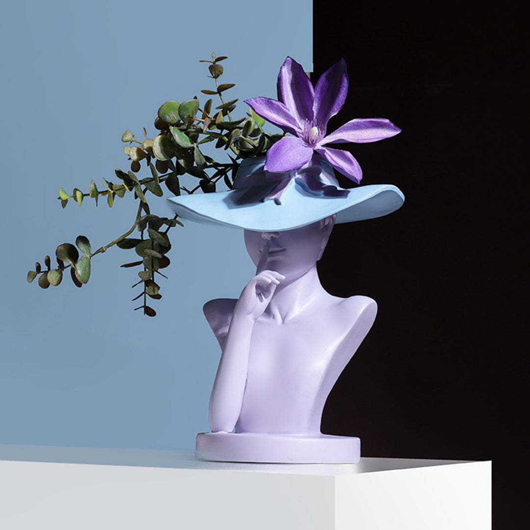 💥Special sale - Modern Girl Statue Flower Vase