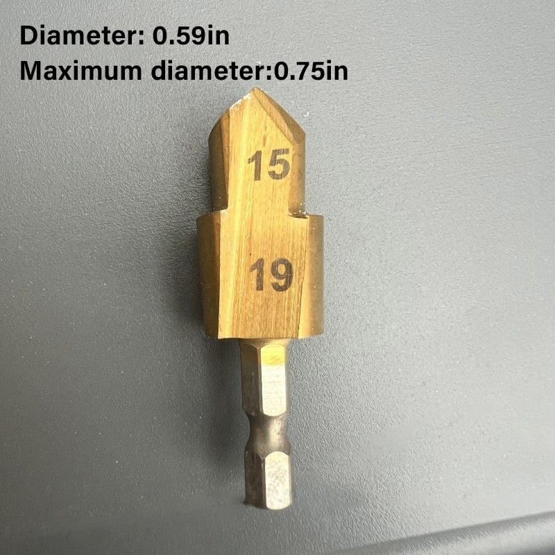 💖🔥Limited time offer, last day 53% off🔥Heavy Duty Pipe Reaming Drill Bits