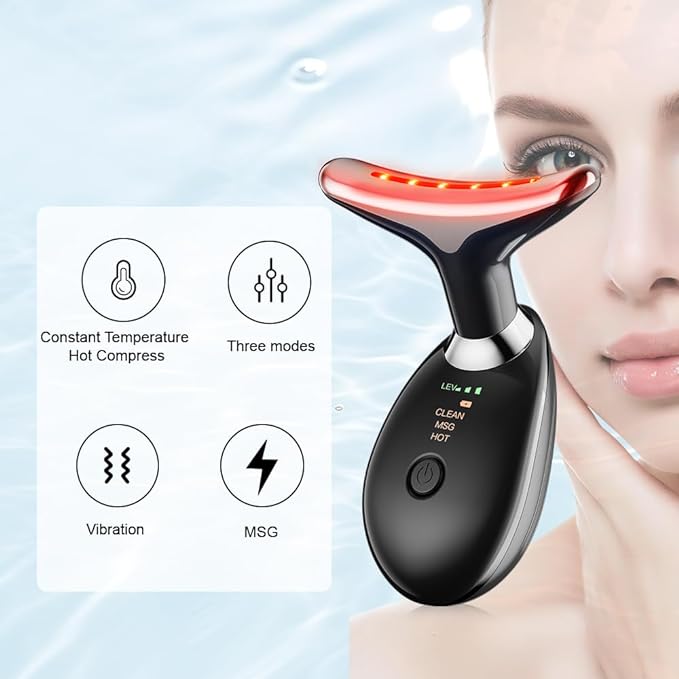 š„Latest Hot Saleš„3 in 1 Neck and Face Beauty Massager