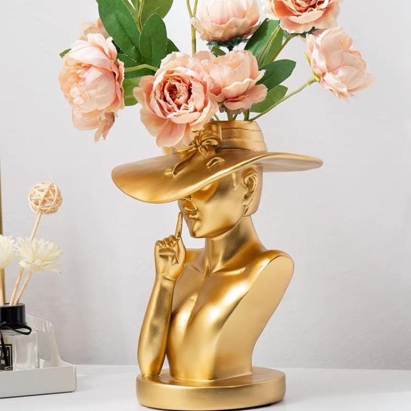 💥Special sale - Modern Girl Statue Flower Vase