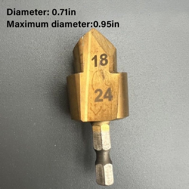 💖🔥Limited time offer, last day 53% off🔥Heavy Duty Pipe Reaming Drill Bits