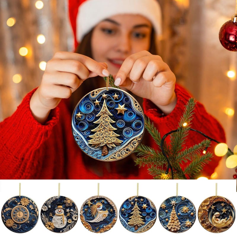 💥Special sale - Handmade Ornaments With Good Wishes