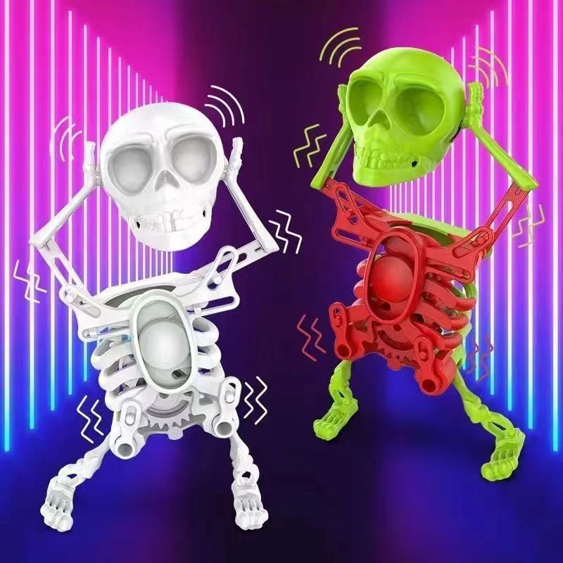 🎉🔥Limited time offer, last day 59% off🎁Dancing and Swinging 3D Skull Toy