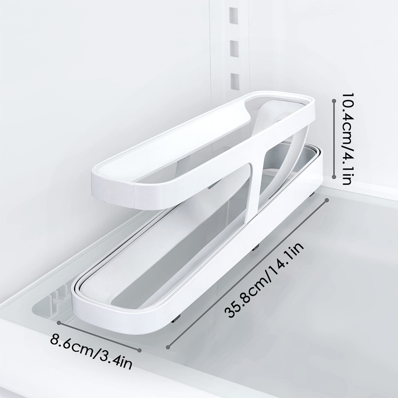 Wyhsports - Automatic Scrolling Egg Rack Holder Storage Box