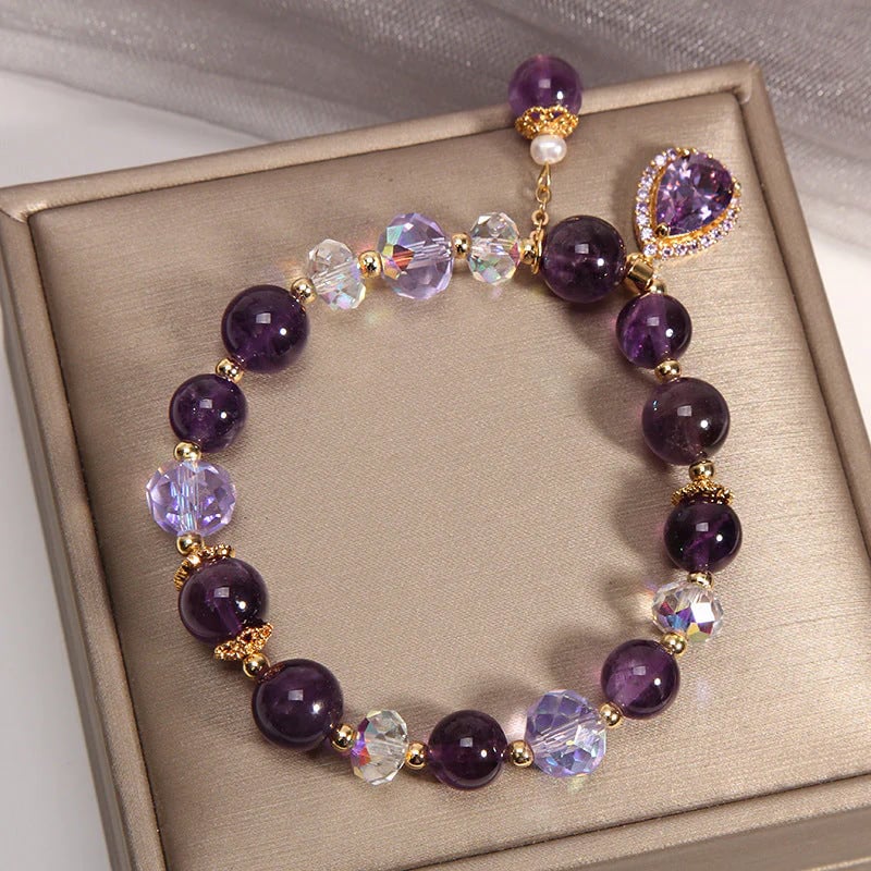 💥Special sale - Natural Amethyst Water Drop Bracelet