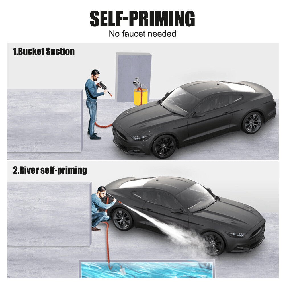 Wyhsports - Cordless Portable High Pressure Spray Water Gun