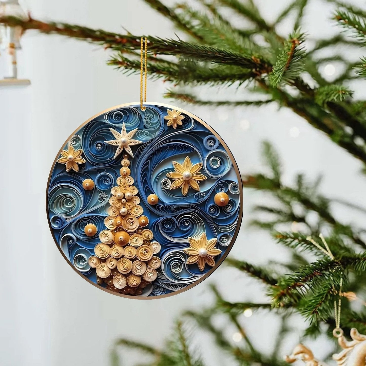 💥Special sale - Handmade Ornaments With Good Wishes