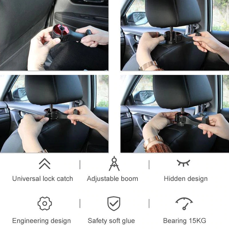 Wyhsports - Car seat hidden hook
