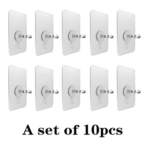 🔥LAST DAY 52% OFF⚡Drill Free Adhesive Hooks
