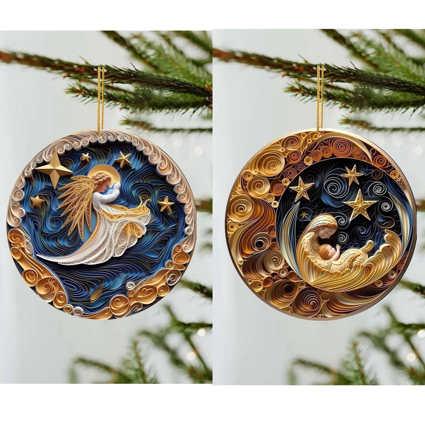 💥Special sale - Handmade Ornaments With Good Wishes