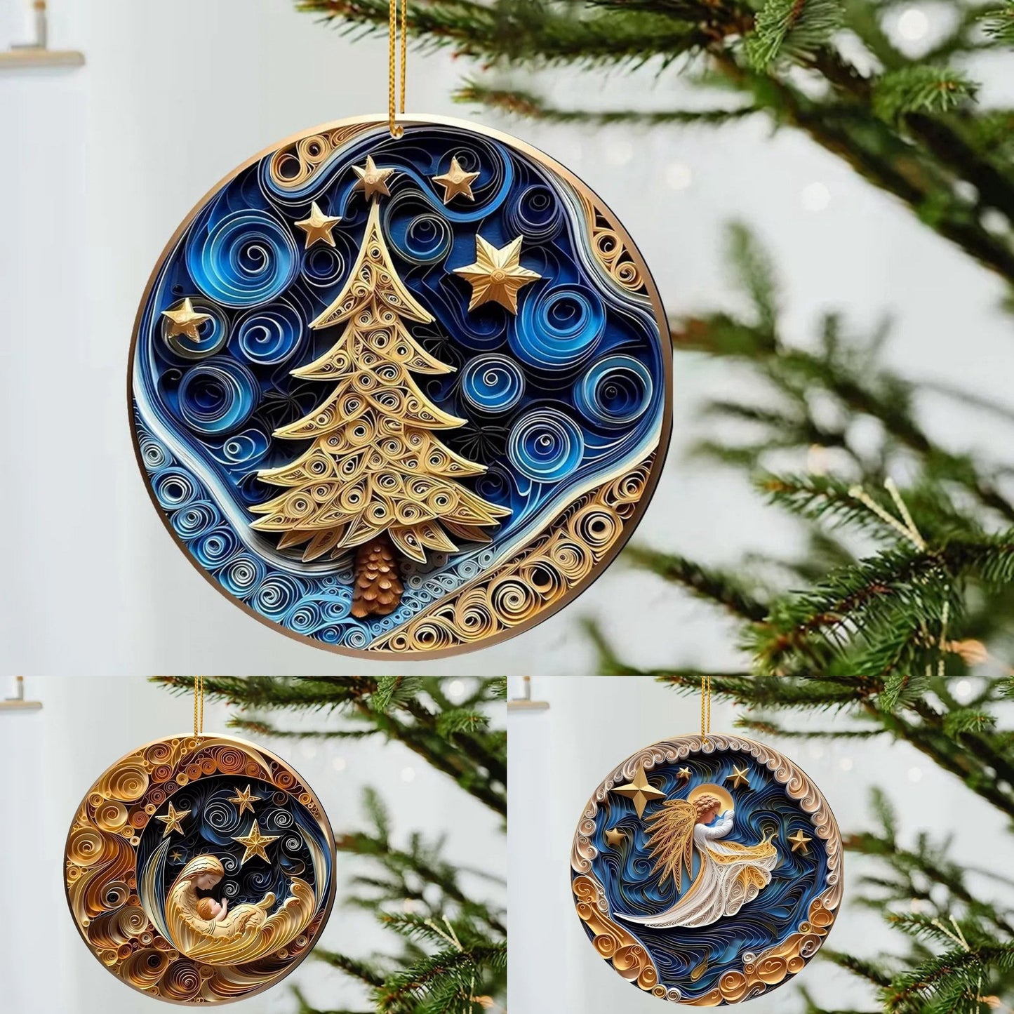 💥Special sale - Handmade Ornaments With Good Wishes