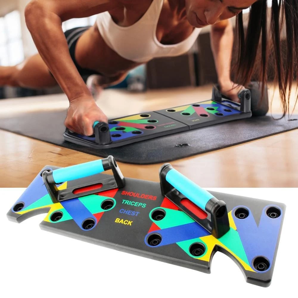 š„Special sale - Multifunctional Folding Push-up Fitness Board Sports Abdominal Device