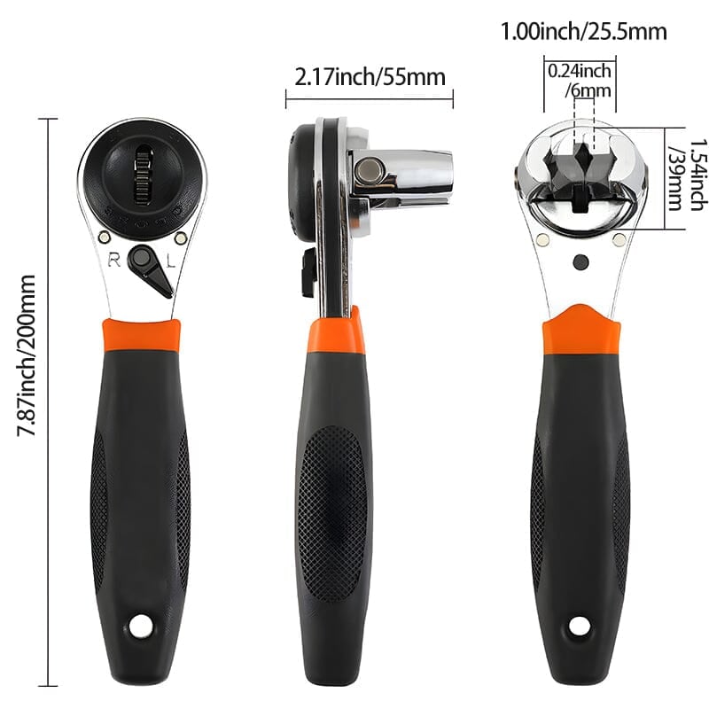 š„Special sale - Adjustable Ratchet Wrench