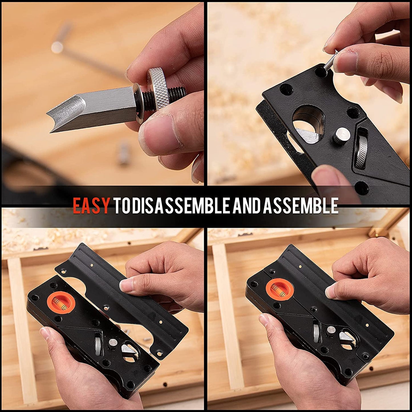 💥Special sale - Chamfer Plane - Woodworking Edge Corner Flattening Tool