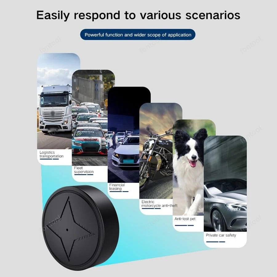 š„LAST DAY 51% OFFš„š„GPS Tracker Strong Magnetic Car Vehicle Tracking Anti-lost