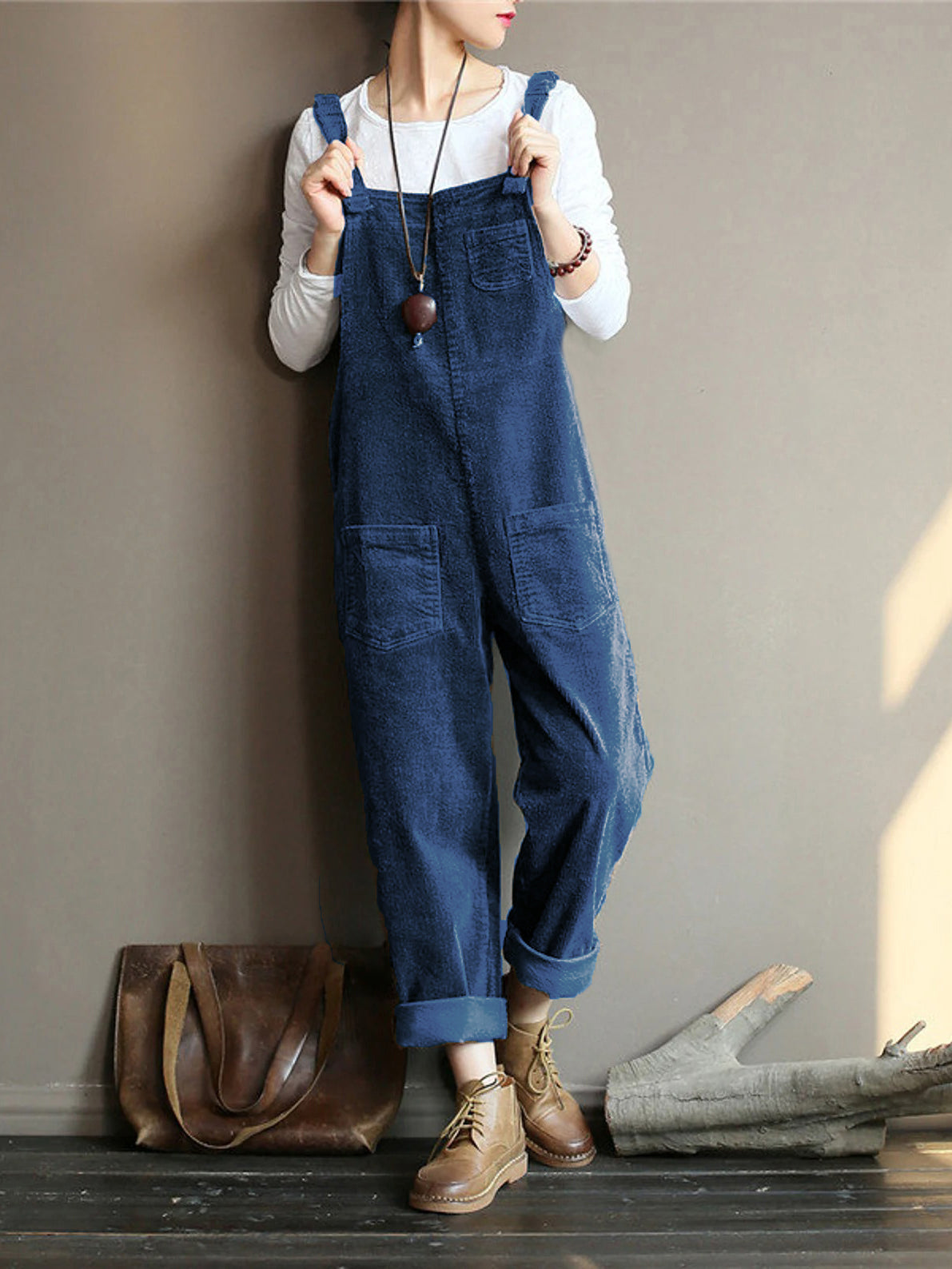 💥Special sale - Wide Leg Corduroy Overalls