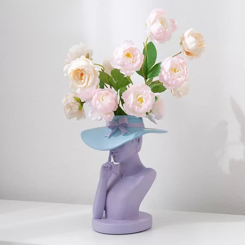 💥Special sale - Modern Girl Statue Flower Vase