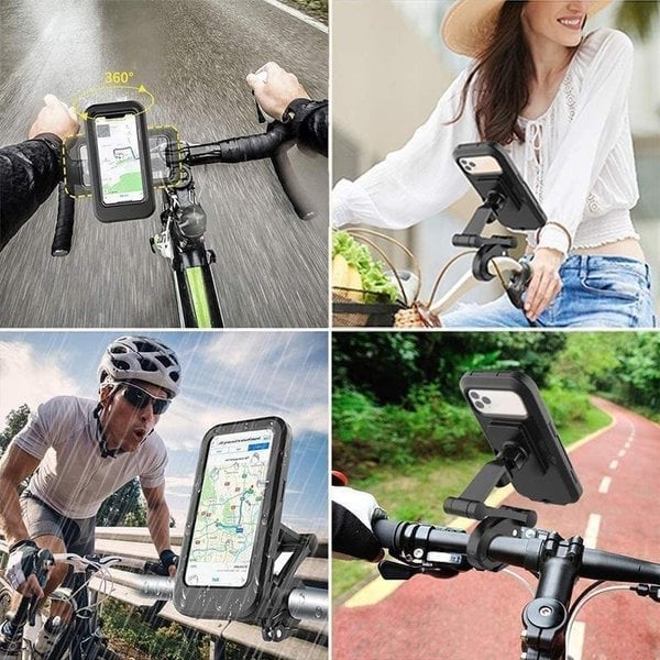 🔥Limited time offer, last day 52% off🔥Waterproof Bicycle & Motorcycle Phone Holder