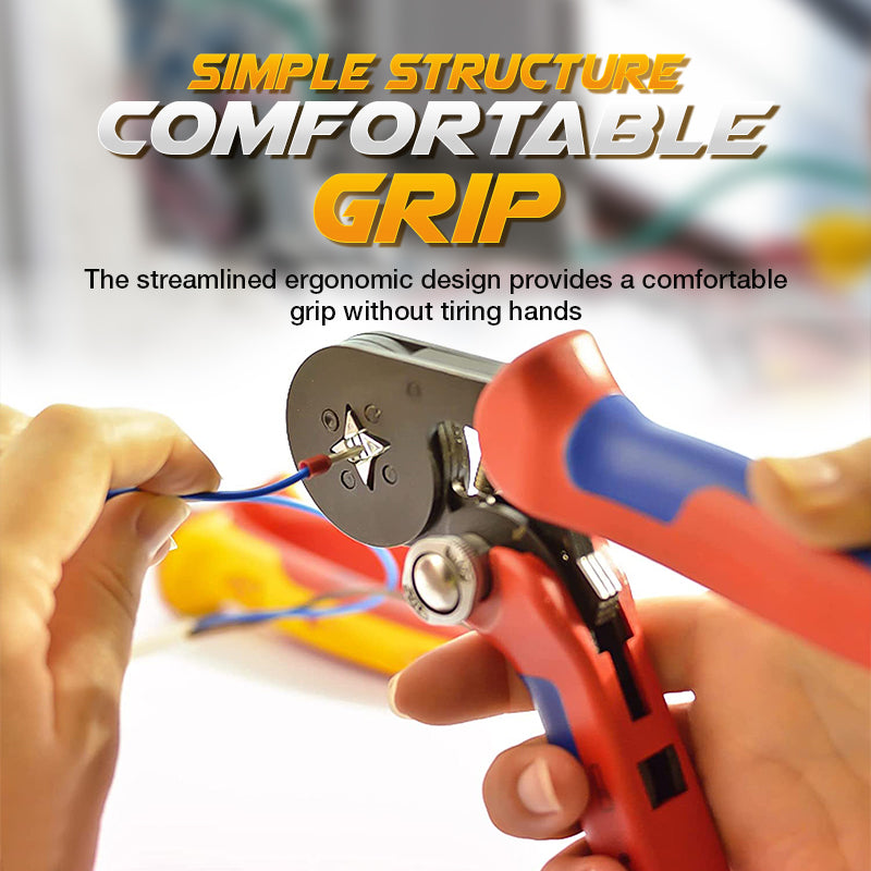 Wyhsports - Ratchet Tubular Terminal Wire Crimpers Set
