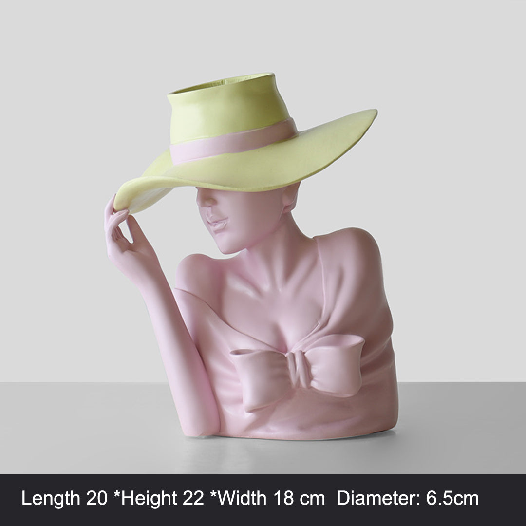 💥Special sale - Modern Girl Statue Flower Vase
