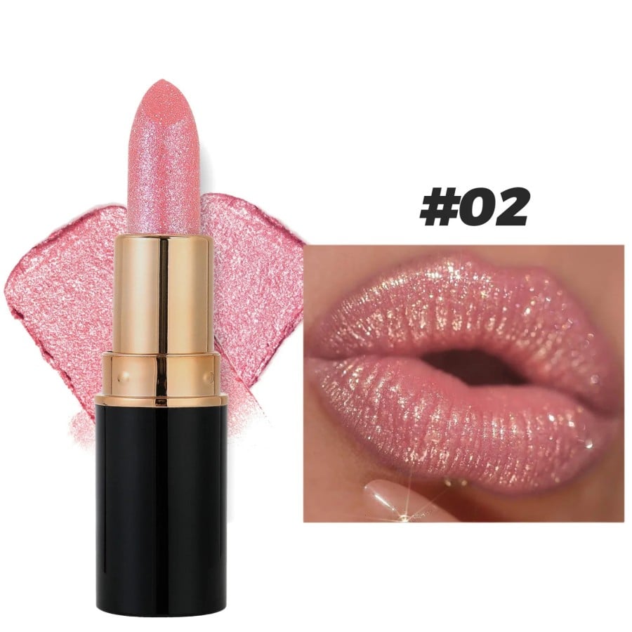 💖🔥Limited Time Hot Sale🌺Diamond Lip Gloss Glitter Lipstick Waterproof
