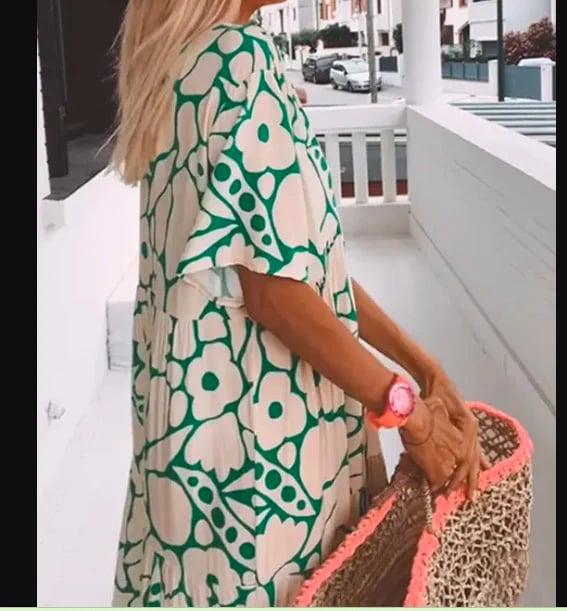🔥LAST DAY 63% OFF🔥🔥Women's Casual Floral Swing Dress Summer Dress