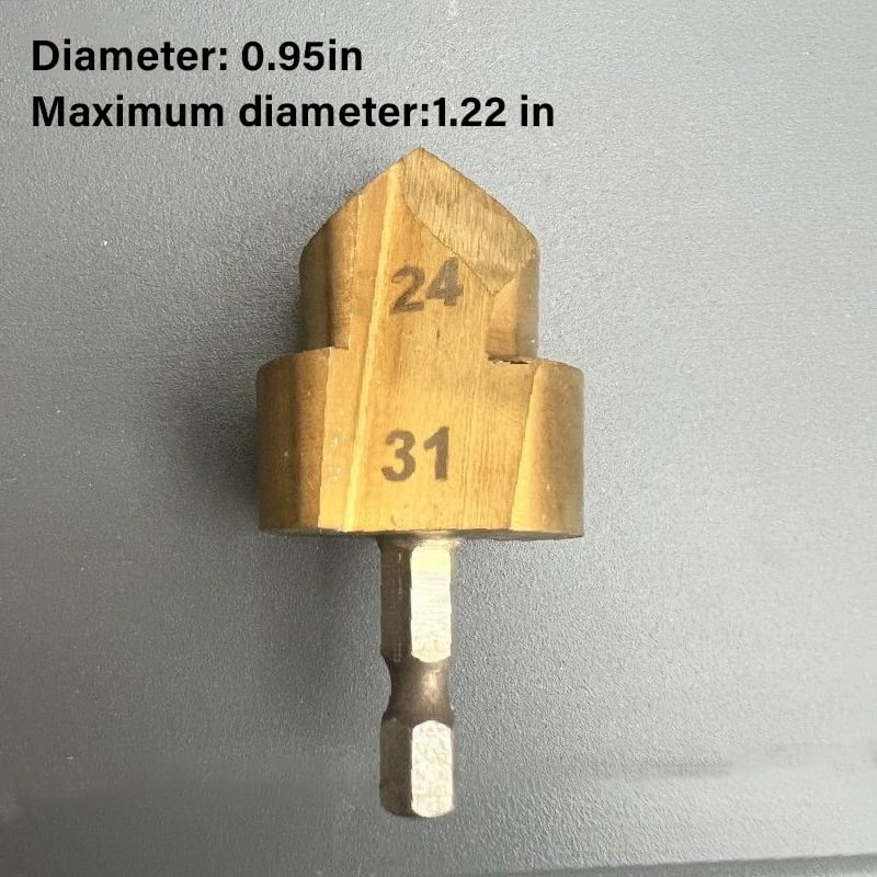 💖🔥Limited time offer, last day 53% off🔥Heavy Duty Pipe Reaming Drill Bits