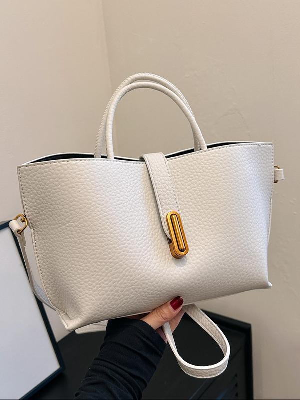💖🔥Limited Time Hot Sale🌺Women's Elegant Solid Color French Style Handbag