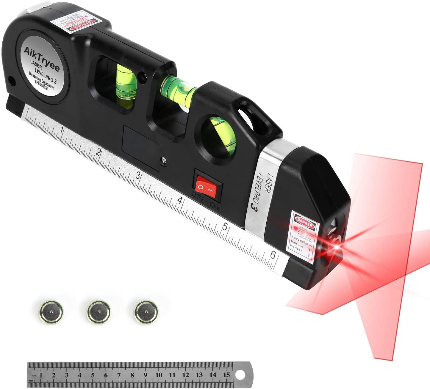 Wyhsports - Laser Level Ruler Multi-functional Household Infrared Decoration
