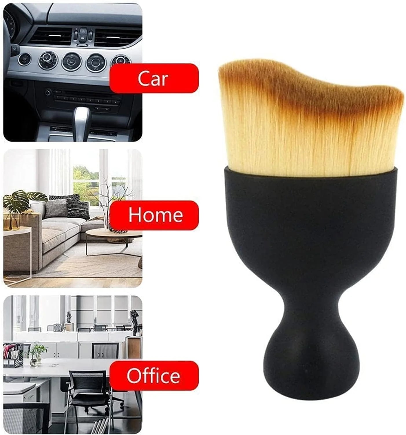 🔥LAST DAY 59% OFF🔥Exclusive Logo Customization🚗Car Interior Cleaning Multi-Tool Brush(2PCS)