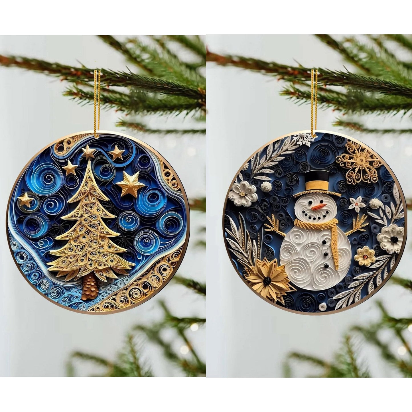 💥Special sale - Handmade Ornaments With Good Wishes