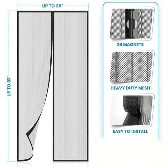 🔥Limited time offer, last day 51% off🎁Magnetic Screen Door