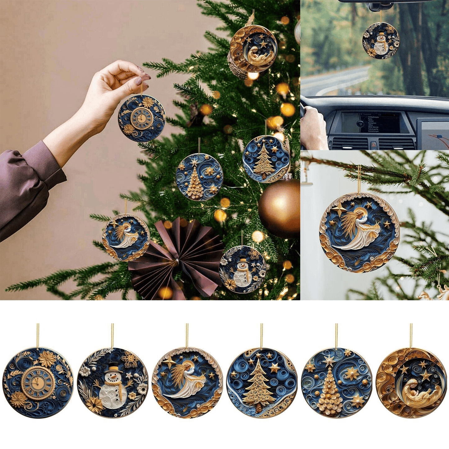 💥Special sale - Handmade Ornaments With Good Wishes