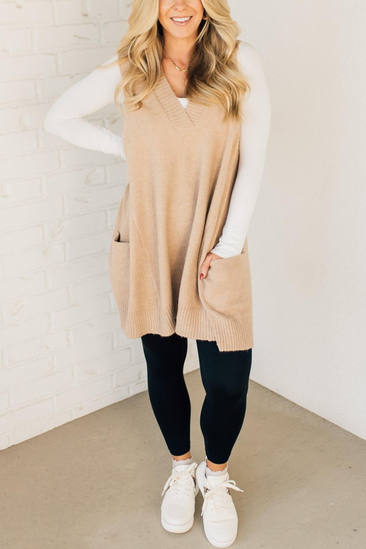 💥Special sale - Cozy Pocket Sweater Vest