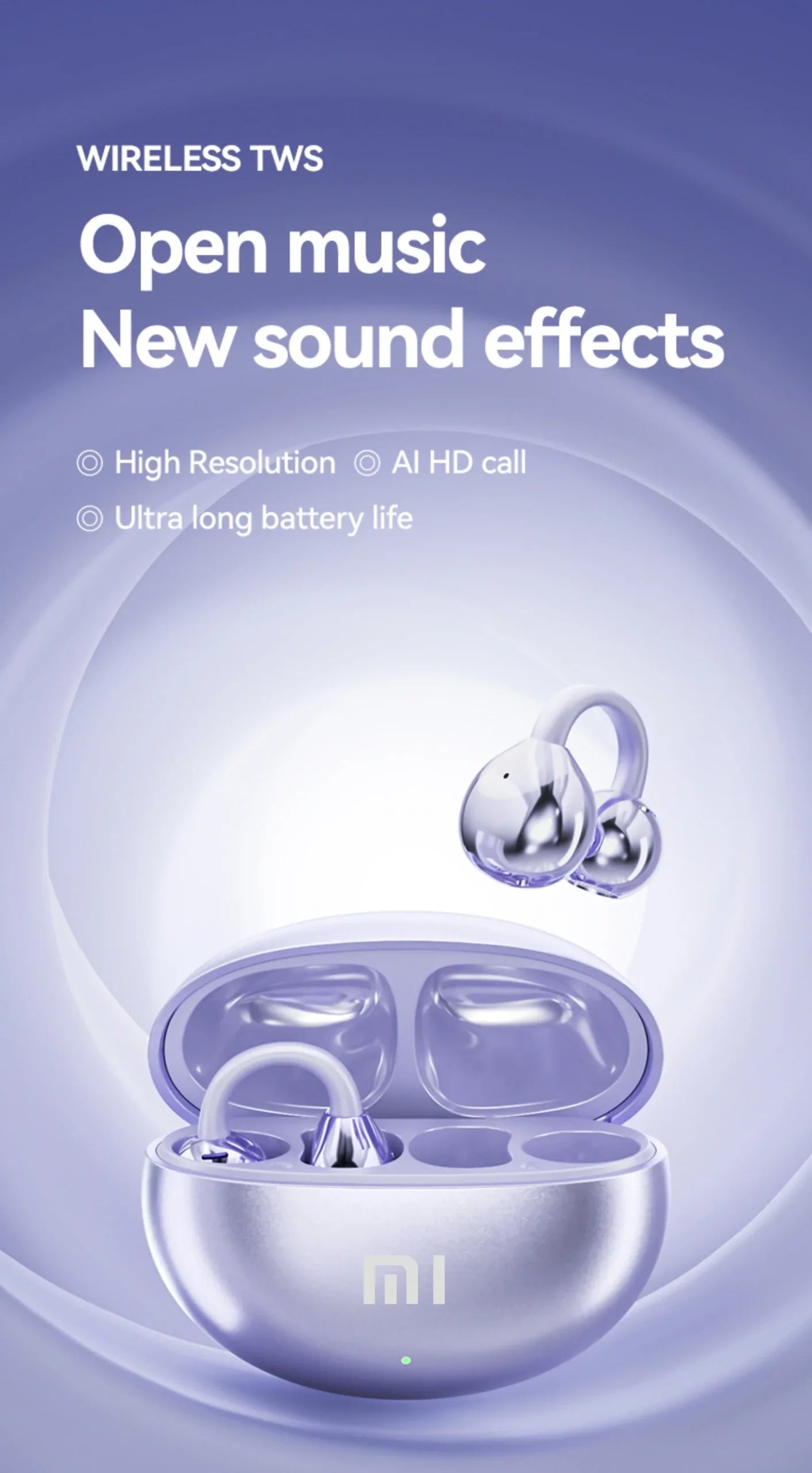 👗🔥Limited time offer, last day 56% off🔥Ear Clip Bluetooth Headphones
