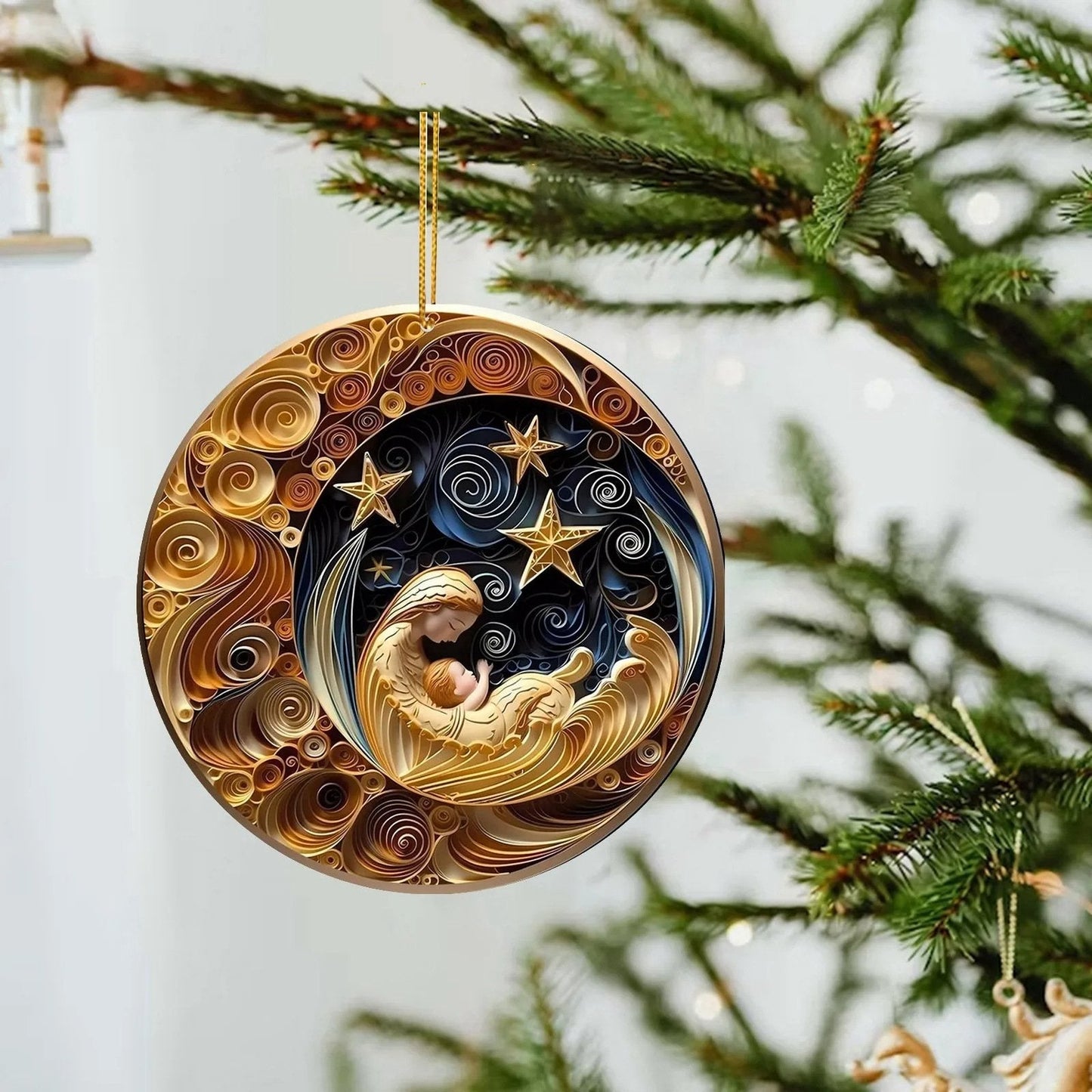 💥Special sale - Handmade Ornaments With Good Wishes