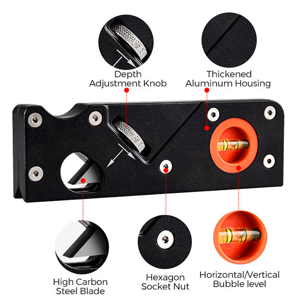 💥Special sale - Chamfer Plane - Woodworking Edge Corner Flattening Tool