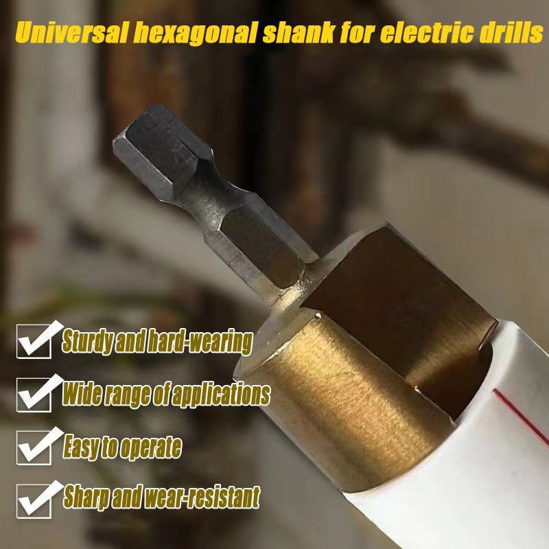 💖🔥Limited time offer, last day 53% off🔥Heavy Duty Pipe Reaming Drill Bits