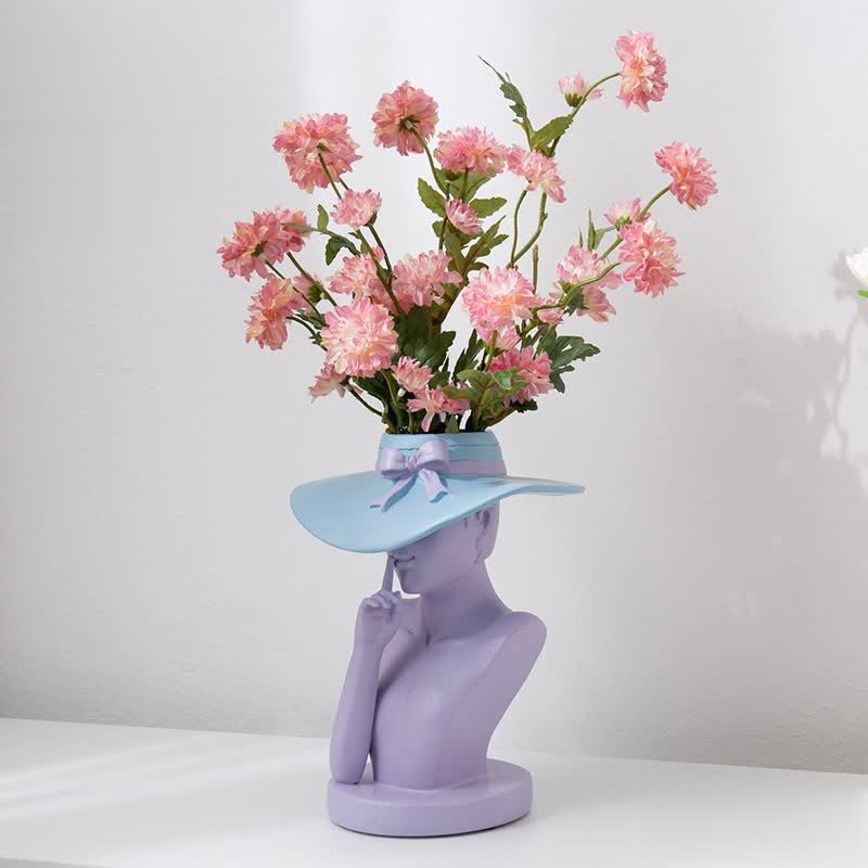 💥Special sale - Modern Girl Statue Flower Vase