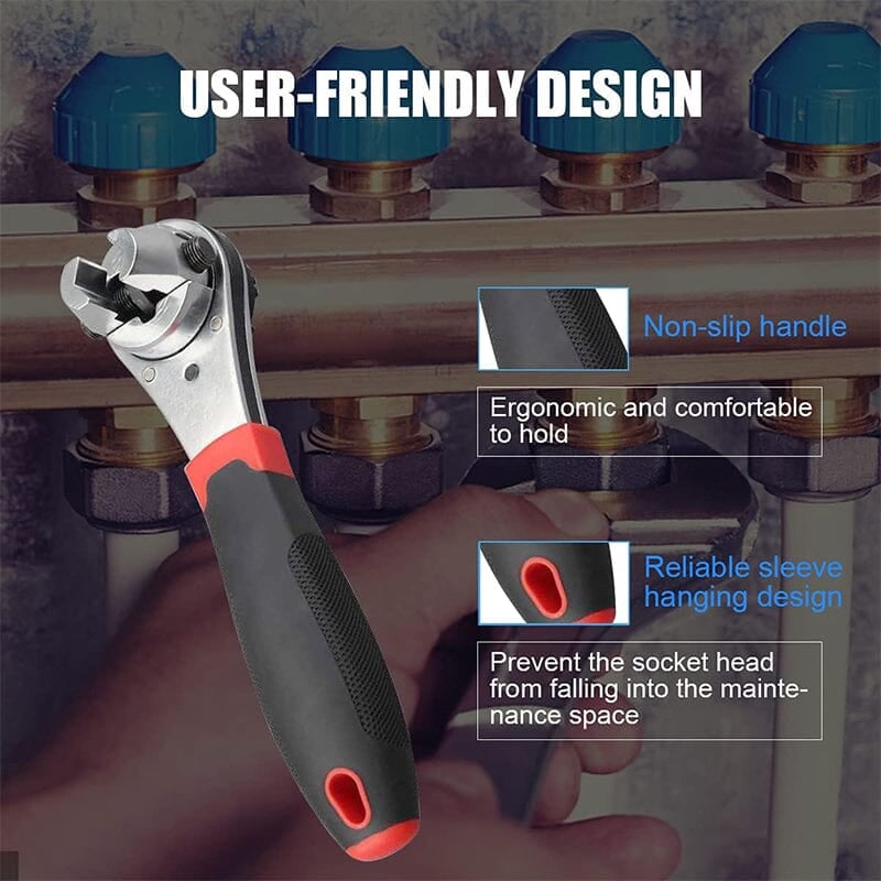 š„Special sale - Adjustable Ratchet Wrench