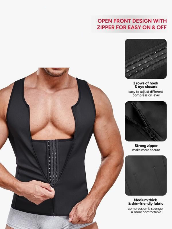 🎽50% off new products🎽men's waist-tightening zipper vests