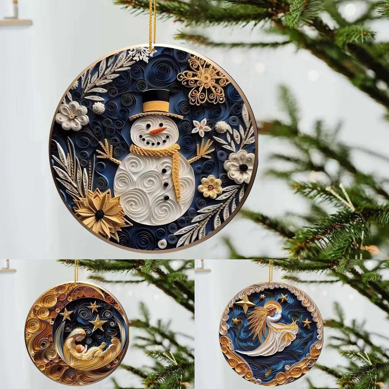 💥Special sale - Handmade Ornaments With Good Wishes