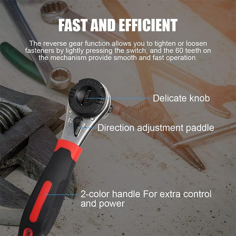 š„Special sale - Adjustable Ratchet Wrench