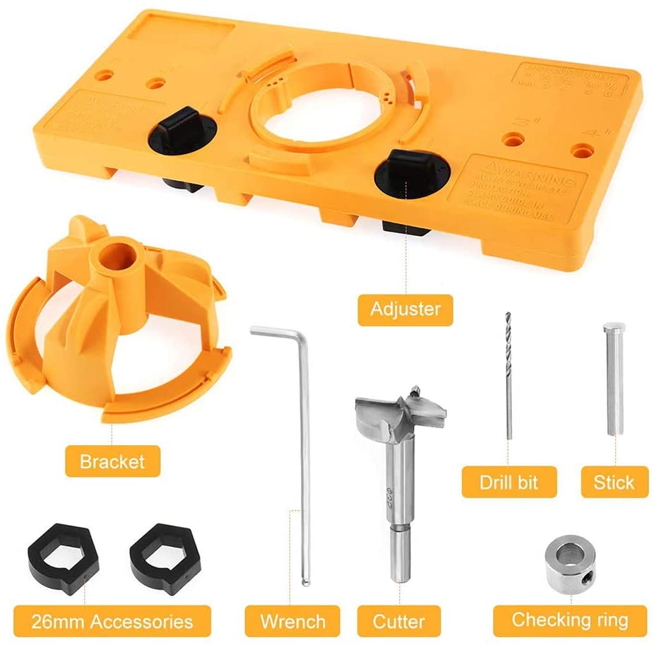 💥Special sale - 35mm Concealed Hinge Jig kit