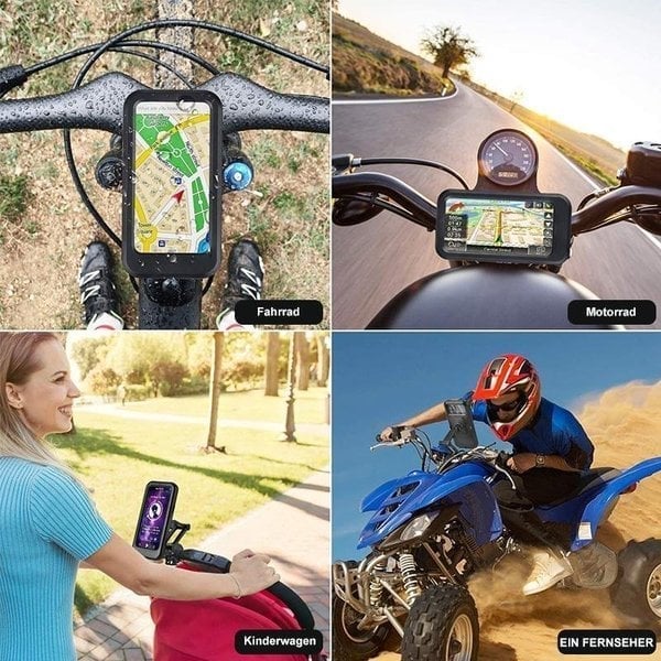 🔥Limited time offer, last day 52% off🔥Waterproof Bicycle & Motorcycle Phone Holder