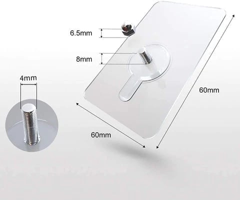 🔥LAST DAY 52% OFF⚡Drill Free Adhesive Hooks