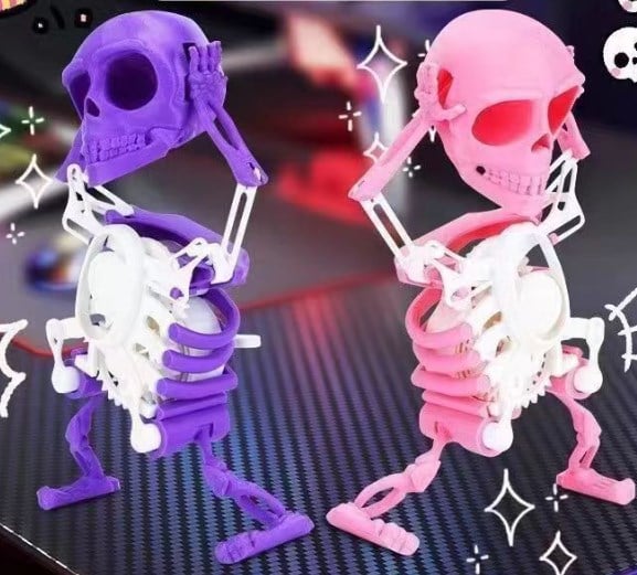 🎉🔥Limited time offer, last day 59% off🎁Dancing and Swinging 3D Skull Toy
